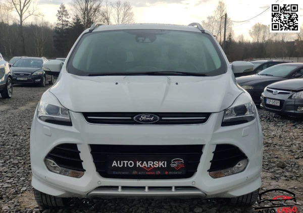 Ford Kuga cena 57200 przebieg: 192000, rok produkcji 2015 z Lubsko małe 781